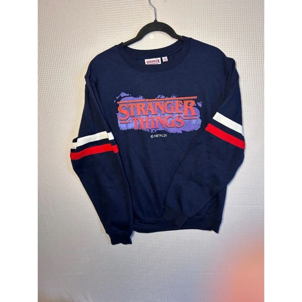 Strangers things Sweatshirt-crewneck Woman's long sleeve shirt- X-Large